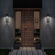 Alteck Lighting AW0140-3CCT-W Winston 1-lt 13" Tall LED Outdoor Wall Sconce, 3CCT Selectable