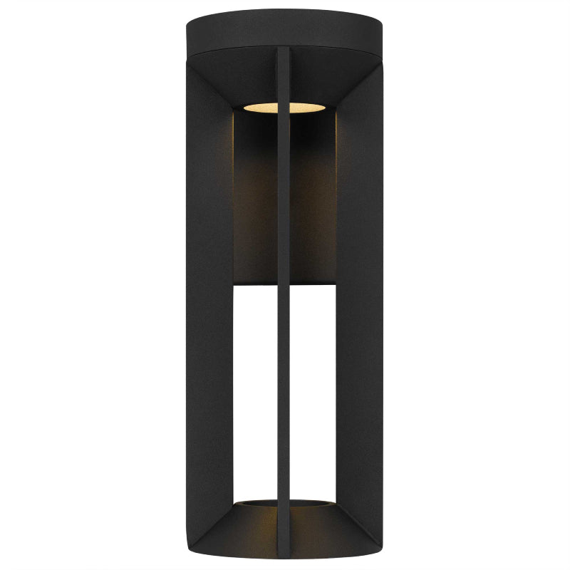 Alteck Lighting AW0146-3CCT-W Aura 1-lt 16" Tall LED Outdoor Wall Sconce, 3CCT Selectable
