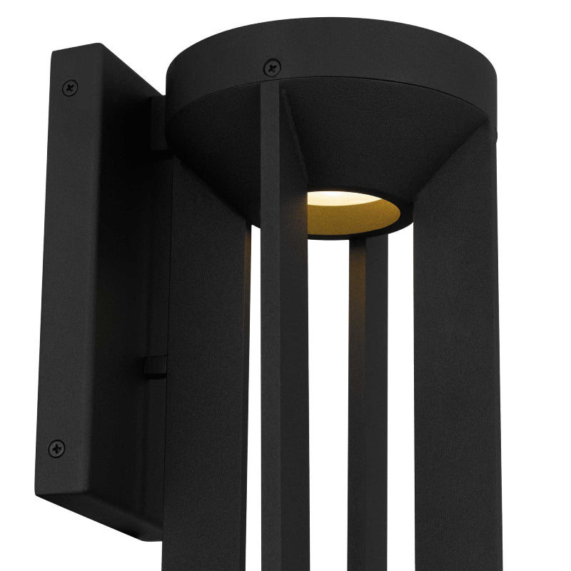 Alteck Lighting AW0146-3CCT-W Aura 1-lt 16" Tall LED Outdoor Wall Sconce, 3CCT Selectable