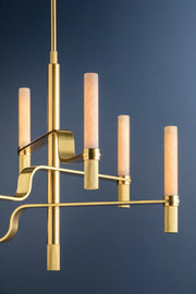Hudson Valley 4006 Allentown 6-lt 36" LED Chandelier