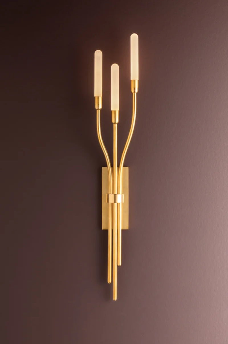 Corbett 481-03 Amalthea 3-lt 26" Tall LED Wall Sconce