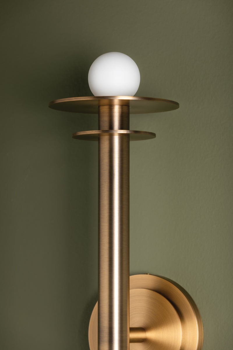 Troy B1221 Arley 2-lt 21" Tall Wall Sconce - Patina Brass