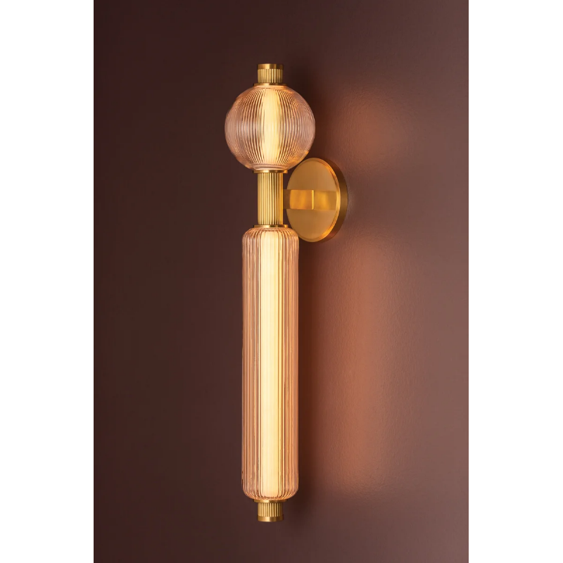 Corbett 452-02 Atom 2-lt 28" Tall LED Wall Sconce