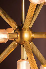Corbett 452-36 Atom 10-lt 36" LED Chandelier