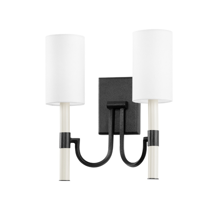 Troy B1114 Gustine 2-lt 14" Tall Wall Sconce