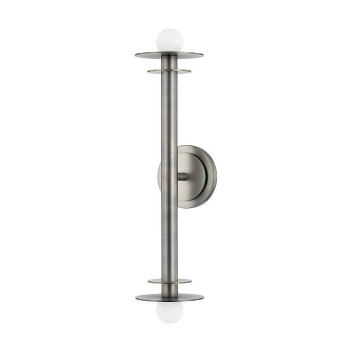 Troy B1221 Arley 2-lt 21" Tall Wall Sconce - Vintage Pewter