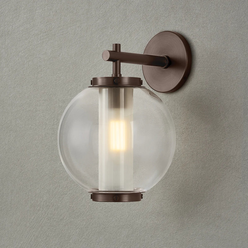 Troy B6214 Marco 1-lt 14" Tall Outdoor Wall Sconce - Bronze