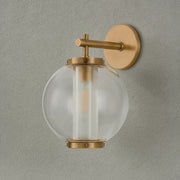 Troy B6214 Marco 1-lt 14" Tall Outdoor Wall Sconce - Patina Brass