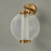 Troy B6218 Marco 1-lt 18" Tall Outdoor Wall Sconce - Patina Brass