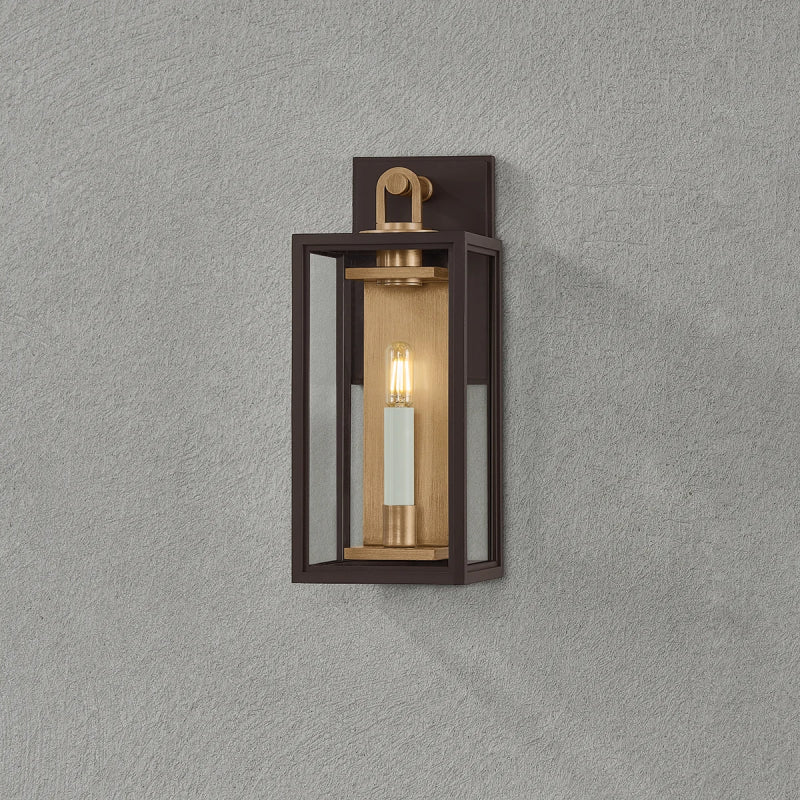Troy B6515 Arnold 1-lt 15" Tall Outdoor Wall Sconce