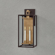 Troy B6524 Arnold 2-lt 24" Tall Outdoor Wall Sconce
