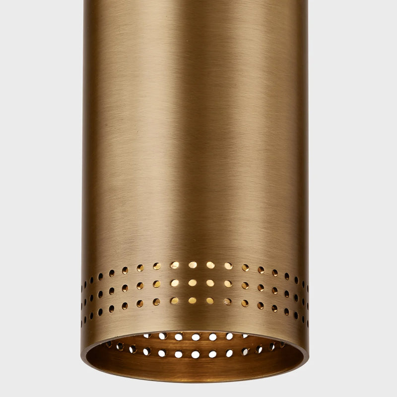 Troy C1505 Berg 1-lt 5" Flush Mount - Patina Brass