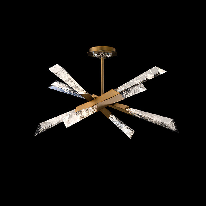 Schonbek Beyond BFM31428 Solitude 29" LED Semi-Flush Mount