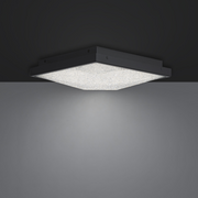 Schonbek Beyond BFM46512 Wisteria 1-lt 12" LED Flush Mount, CCT Selectable - Black