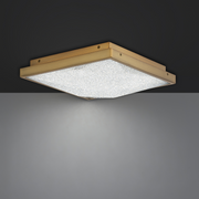 Schonbek Beyond BFM46512 Wisteria 1-lt 12" LED Flush Mount, CCT Selectable - Aged Brass