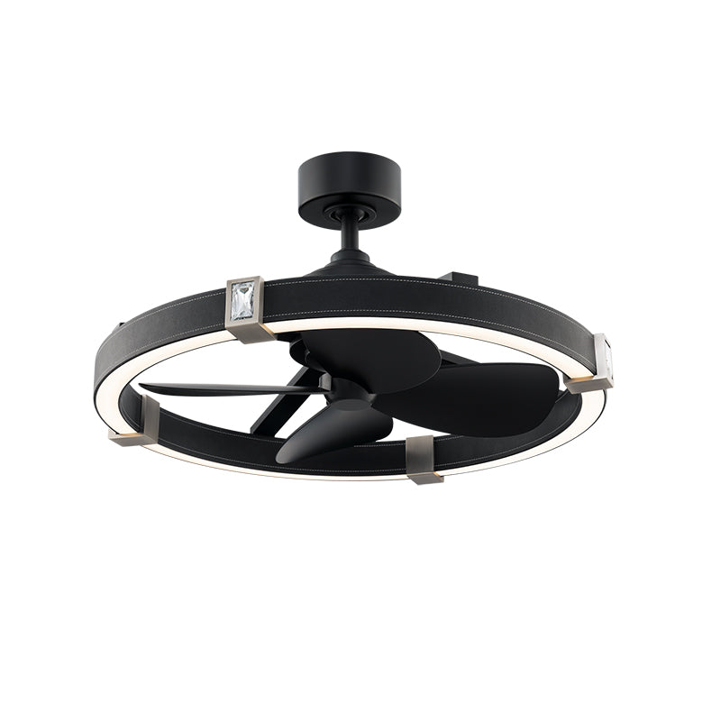 Schonbek Beyond BFR45428 Atomic Smart Fan 28" Ceiling Fan with LED Kit