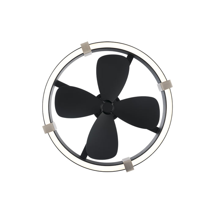 Schonbek Beyond BFR45428 Atomic Smart Fan 28" Ceiling Fan with LED Kit