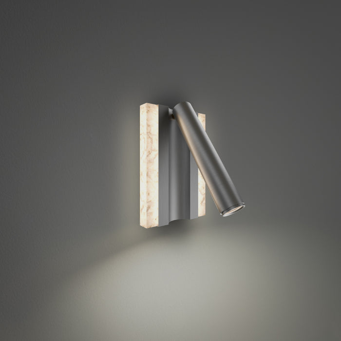 Modern Forms BL-26509 Ivery 1-lt 9" Tall LED Wall Sconce - Antique Nickel