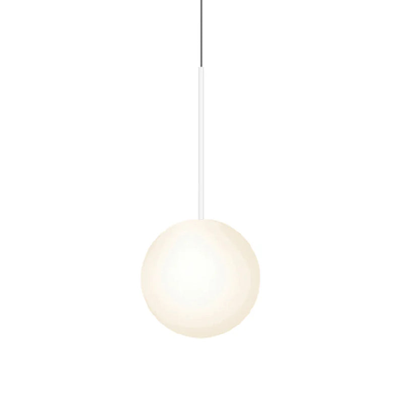 Pablo Designs Bola Sphere 10" LED Pendant - Matte White