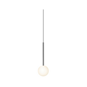 Pablo Designs Bola Sphere 4" LED Pendant - Gunmetal