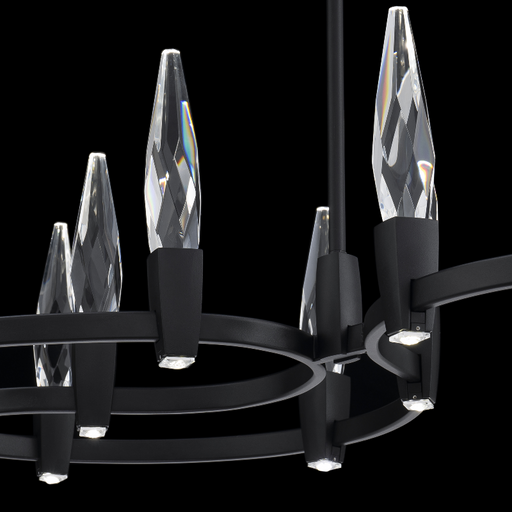 Schonbek Beyond BPD20548 Twirl 11-lt 48" LED Pendant, CCT Selectable