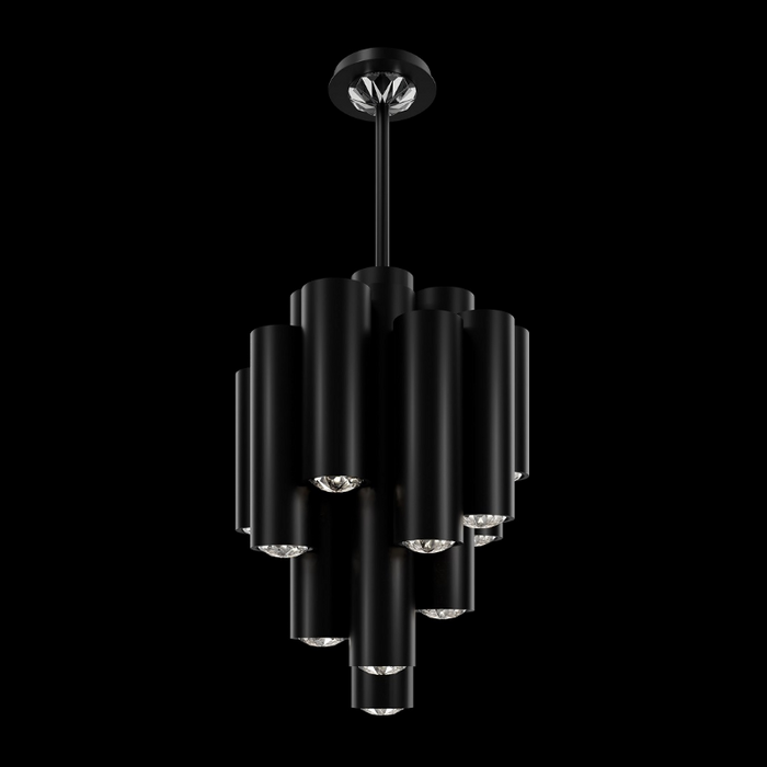 Schonbek Beyond BPD41521 Tamara 16-lt 21" LED Pendant, CCT Selectable - Black