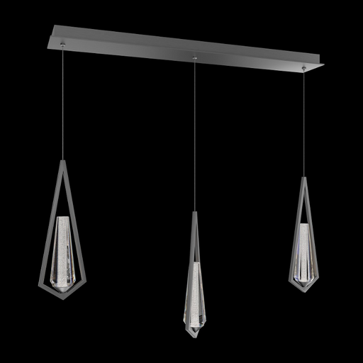 Schonbek Beyond BPD66203L Devotion 3-lt 40" LED Pendant, CCT Selectable - Satin Nickel