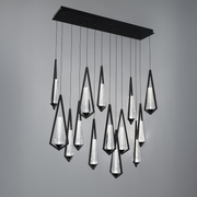 Schonbek Beyond BPD66214L Devotion 14-lt 40" LED Pendant, CCT Selectable - Black