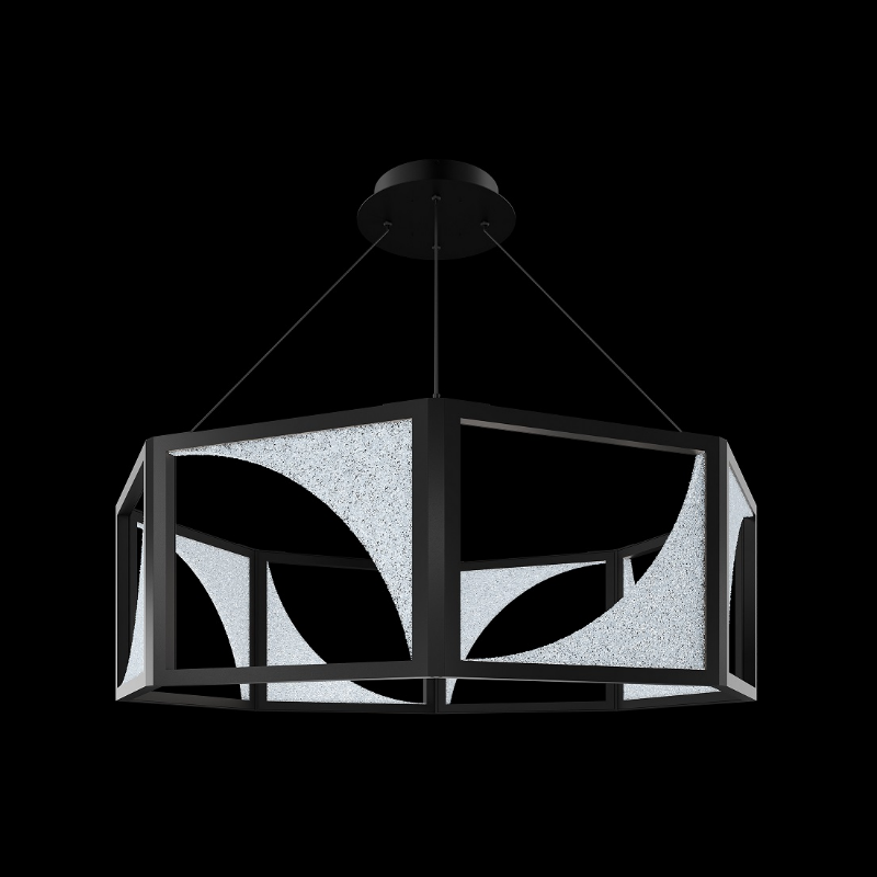 Schonbek Beyond BPD94236 Luna 8-lt 36" LED Pendant, CCT Selectable