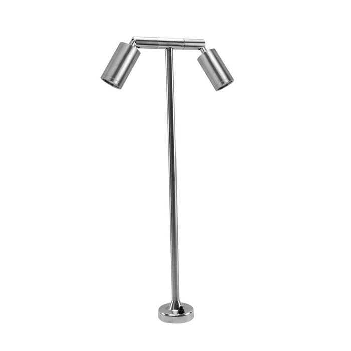 Focus Industries BQTCD03 Series Twin Threaded Cylinder 14W LED BBQ Light with Commercial Deck Base