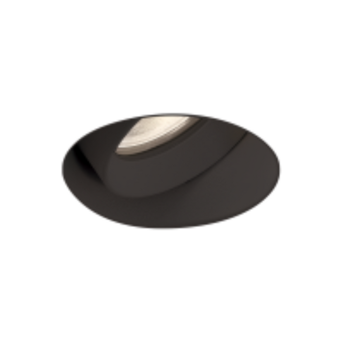 Eurofase BTGO-1R-TL Baby Tango 1 Light 10W Round LED Trimless Flat Gimbal, Solite Lens - Black