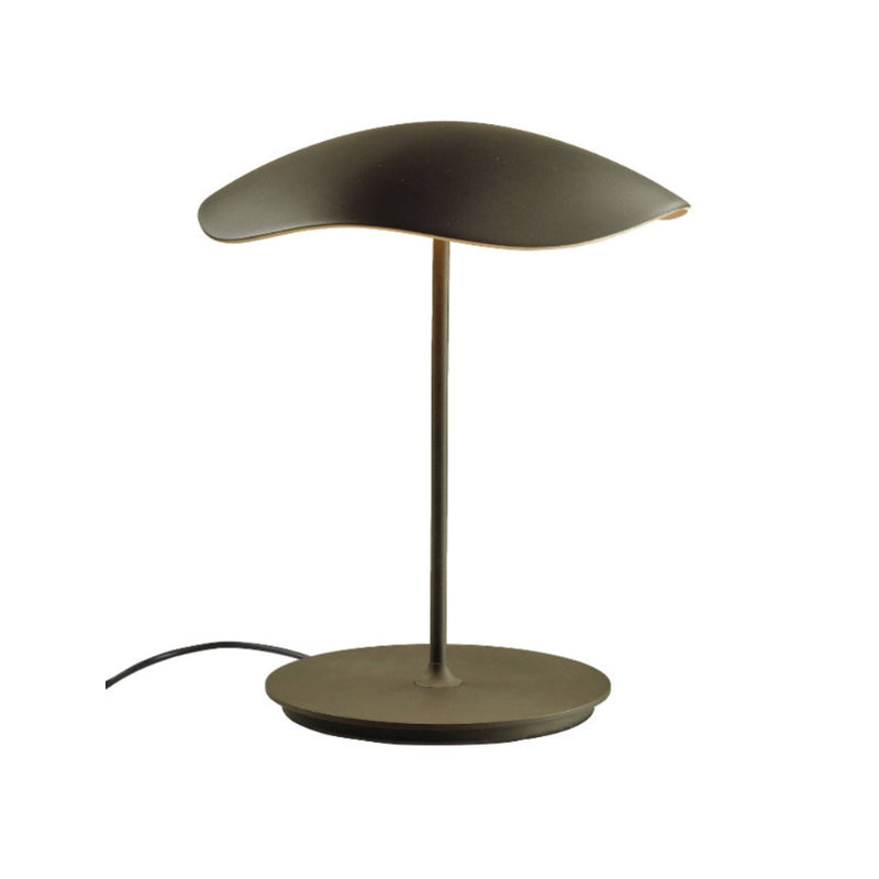 Bover Valentina M/29 1-lt 11" Tall LED Table Lamp-Olive Grey/White