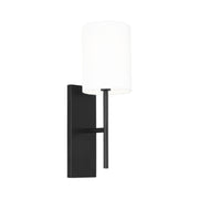 Visual Comfort BW1021 Key 1-lt 16" Tall Small Wall Sconce - Midnight Black