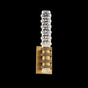 Schonbek Beyond BWS60518 Kemberly 18" Tall LED Wall Sconce, 4CCT Selectable - Aged Brass