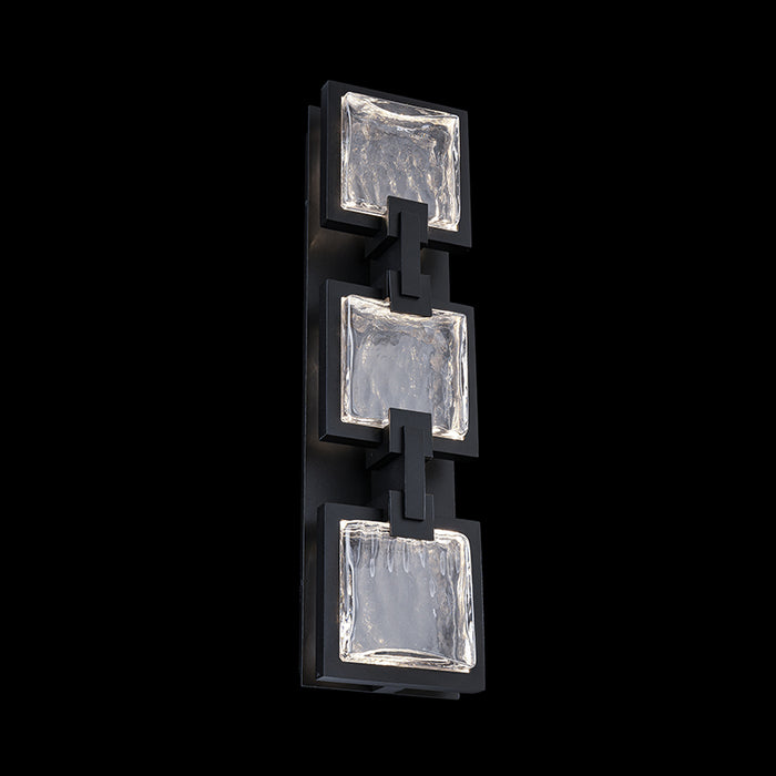 Schonbek Beyond BWSW50519 Pop Star 19" Tall LED Outdoor Wall Light, 4CCT Selectable