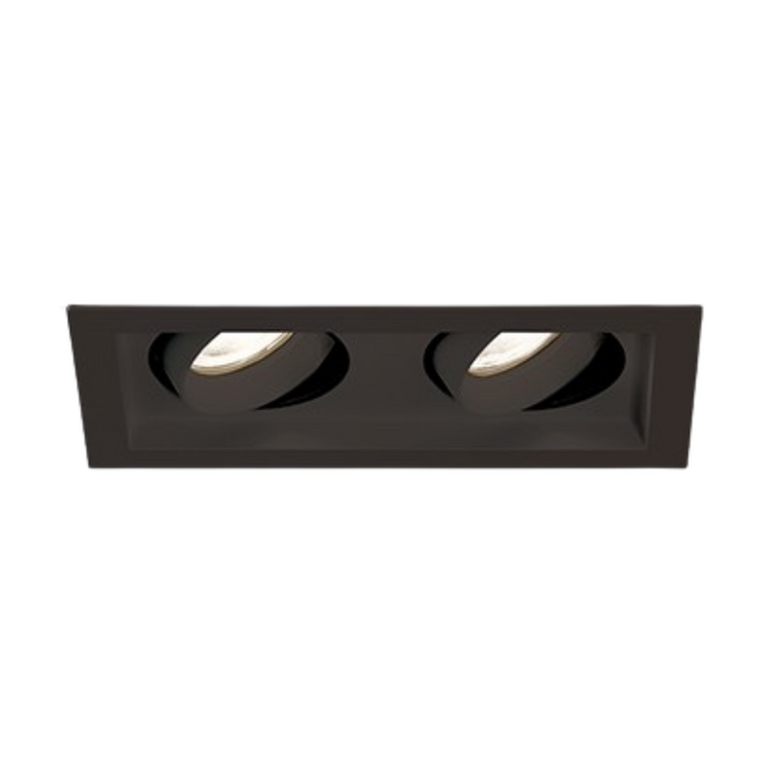 Eurofase BTGO-2-T Baby Tango 2 Light 20W LED Flat Gimbal Trim, Honeycomb Louvre - Black