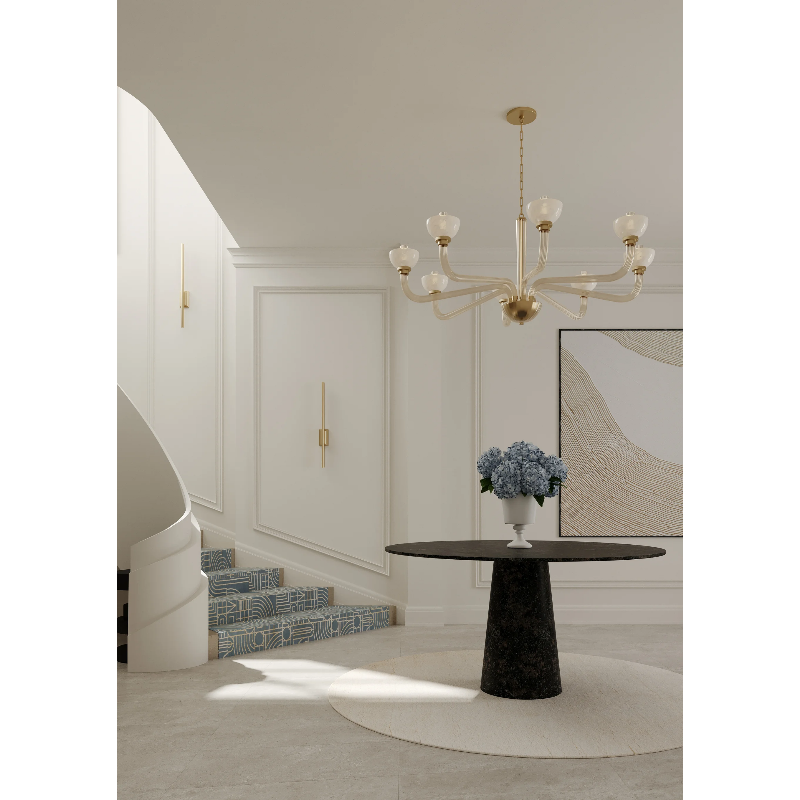 Hudson Valley 3308 St. Lawrence 8-lt 62" Chandelier