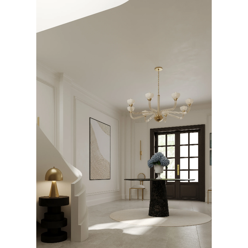Hudson Valley 3308 St. Lawrence 8-lt 62" Chandelier
