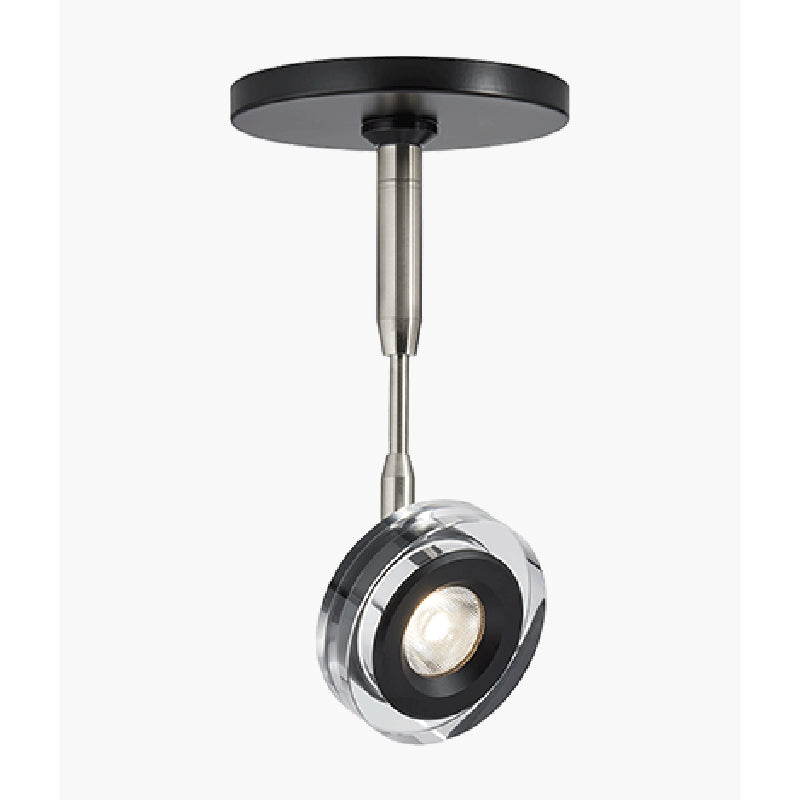 Visual Comfort 700MPBRM 3" 9.2W LED Brim Head with Monopoint Canopy, 5" Stem