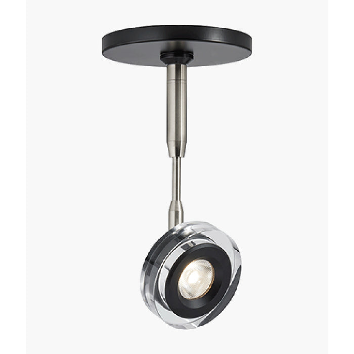 Visual Comfort 700MPBRM 3" 9.2W LED Brim Head with Monopoint Canopy, 14" Stem