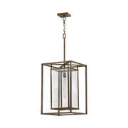 Hinkley 2592-LL Max 1-lt 17" LED Outdoor Hanging Lantern - Burnished Bronze