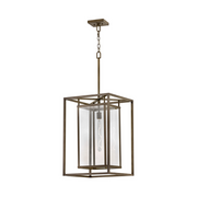 Hinkley 2592-LV Max 1-lt 17" LED Outdoor Hanging Lantern - Burnished Bronze