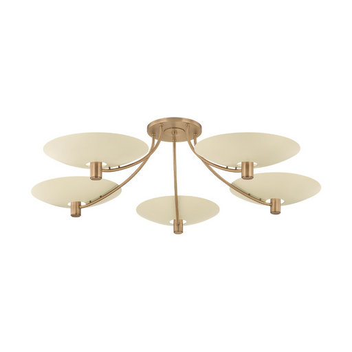 Troy C1160 Wolfe 5-lt 60" Semi-Flush Mount