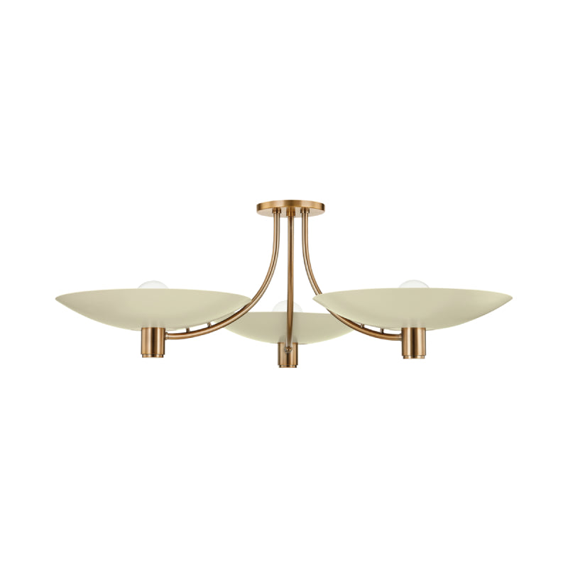 Troy C1441 Wolfe 3-lt 41" Semi Flush Mount