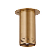 Troy C1505 Berg 1-lt 5" Flush Mount - Patina Brass