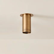 Troy C1505 Berg 1-lt 5" Flush Mount - Patina Brass