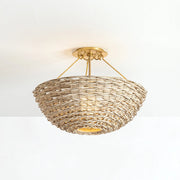 Troy C3318 Campo 1-lt 18" Semi Flush Mount