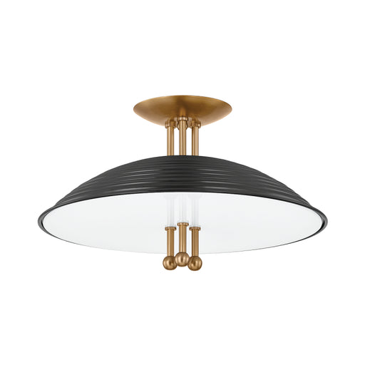 Troy C4416 Larkin 3-lt 16" Semi Flush Mount