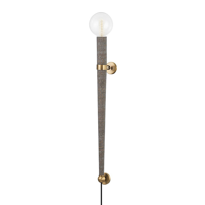 Troy B6036 Rufus 1-lt 36" Tall Wall Sconce