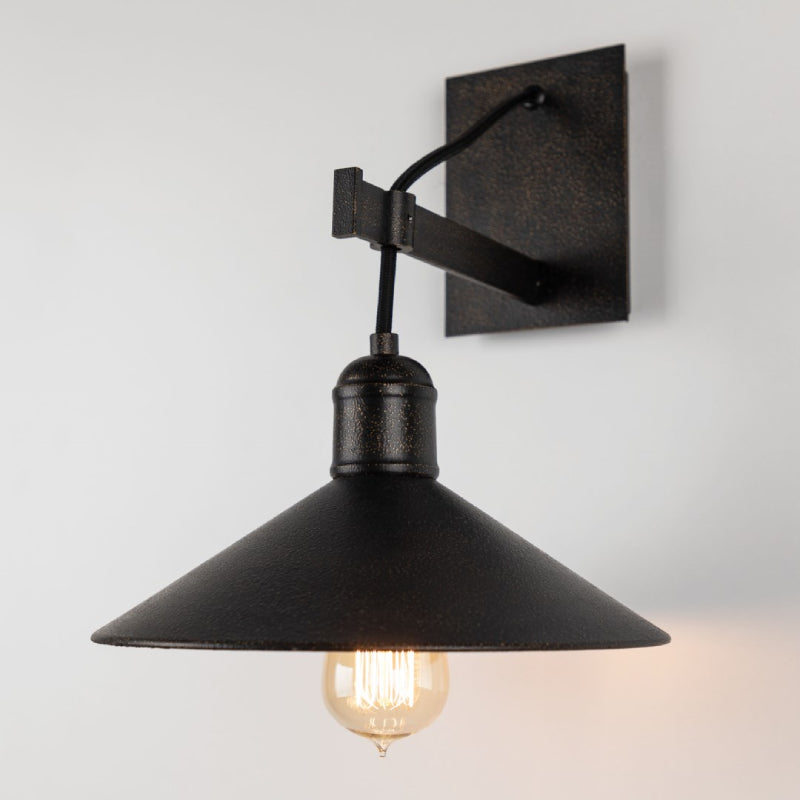 Troy B5421 Mccoy 1-lt 14" Tall Wall Sconce